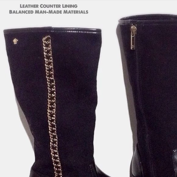 Nina ❤️Leather Counter Lining Man-Made Material Boots Size US 3 (PRE-LOVED) - Picture 3 of 3